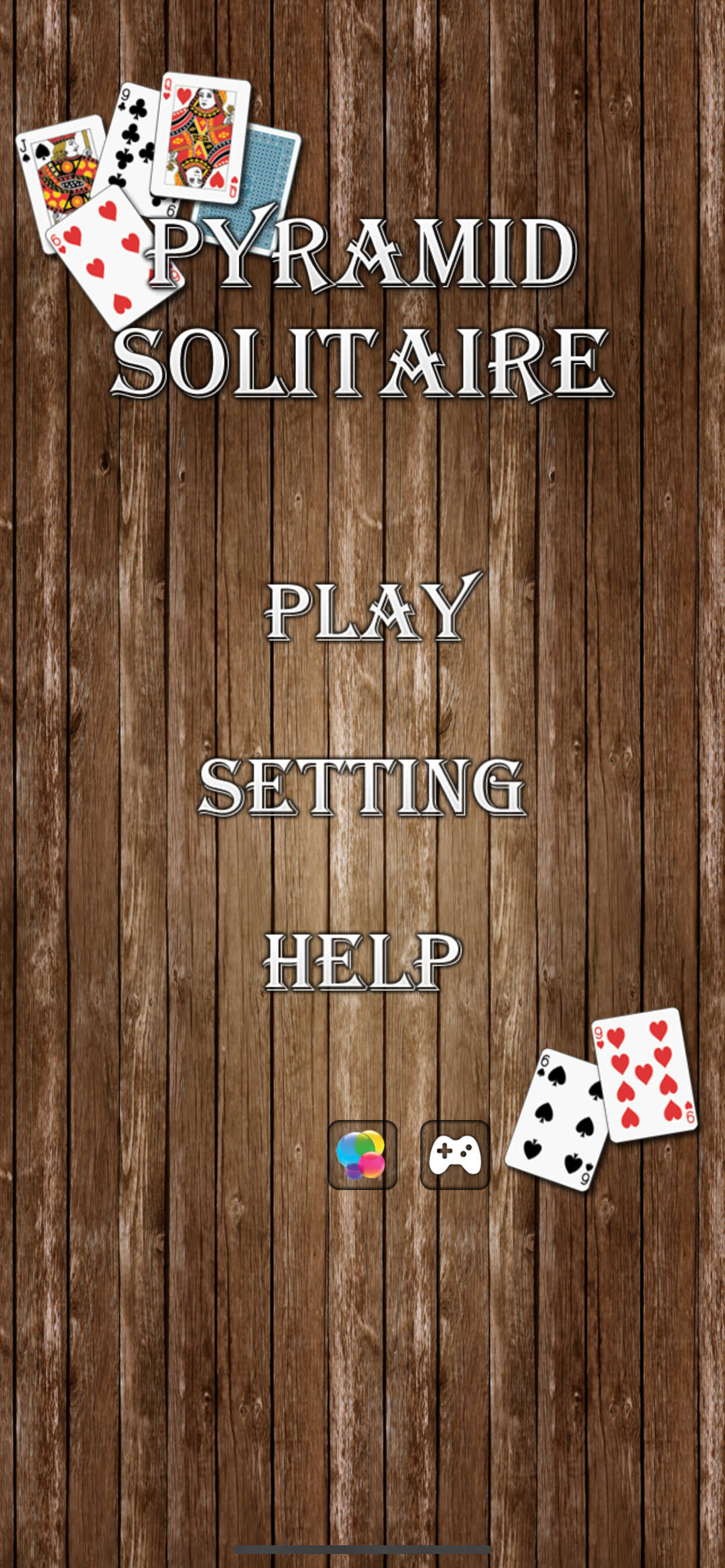 Pyramid-Solitaire Go