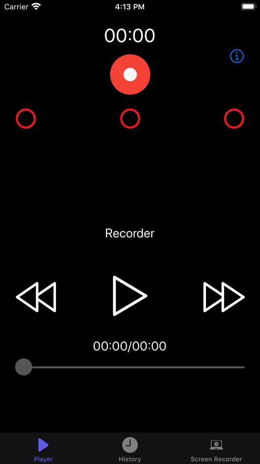 #1. Voice Recorder,Screen Recorder (iOS) Podle: Milad Fakhr