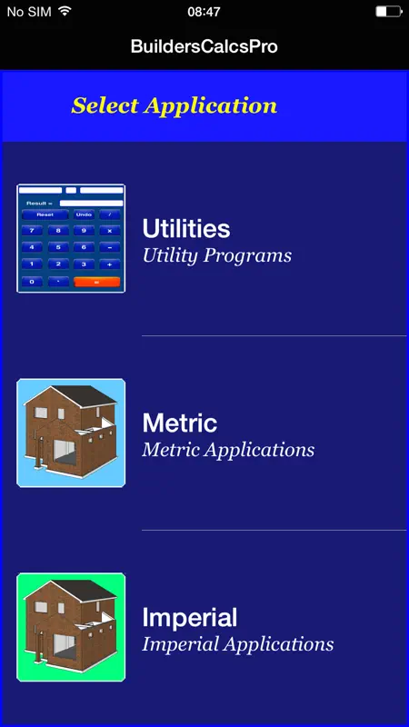 BuildersCalcsPro screenshot 1 of 5
