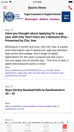 North Decatur Athletics screenshot 4