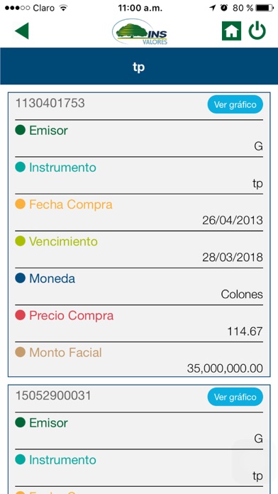 INS Valores Screenshot 4 of 5