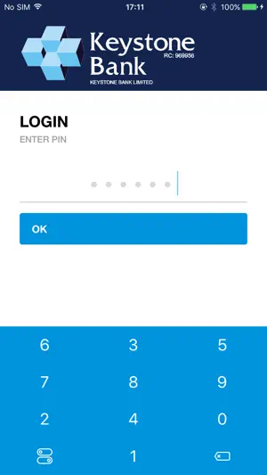 Keystone Bank mToken screenshot 1