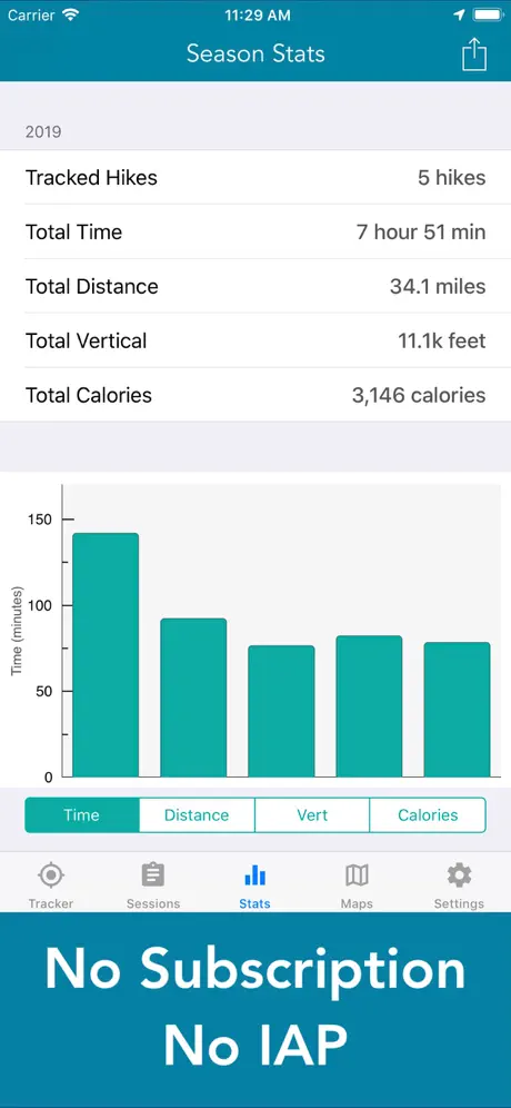 Topo Map & Hiking Tracker