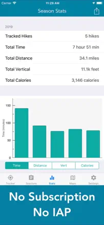 Topo Map & Hiking Tracker: Screenshot 3 von 6