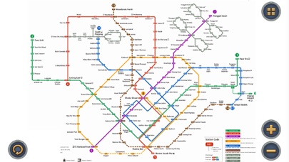 Singapore MRT Map Route 新加坡地铁 Screenshot