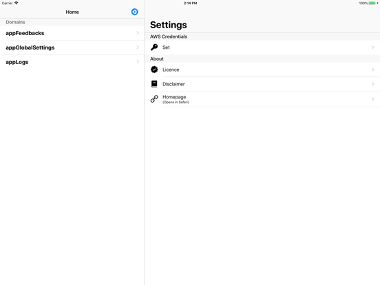 Screenshot #5 pour SimpleDB