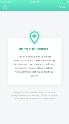Contraction Timer & Counter 9m screenshot 5