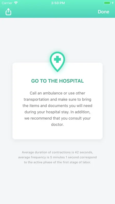 Contraction Timer & Counter 9m screenshot 5 of 8