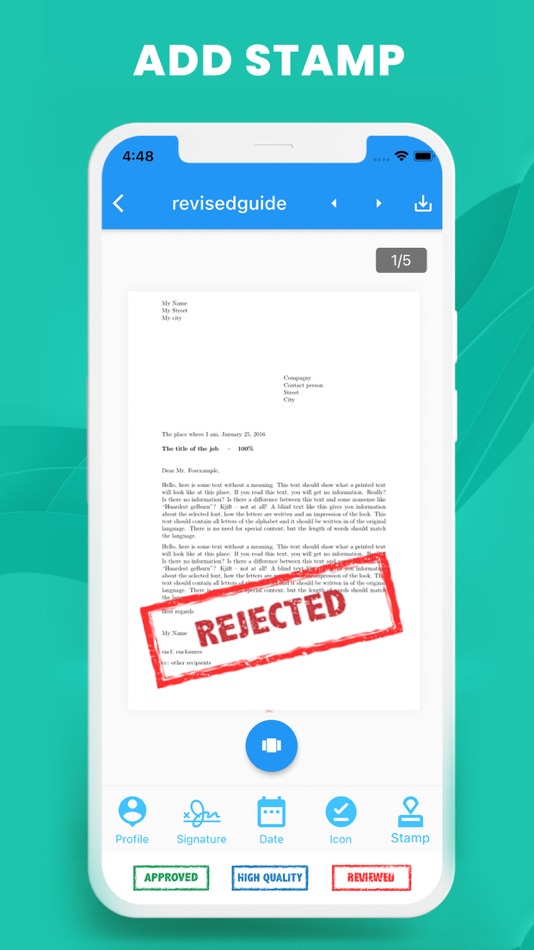 #4. PDFCraft Filler Signer app (iOS) 由: pixel force private limited