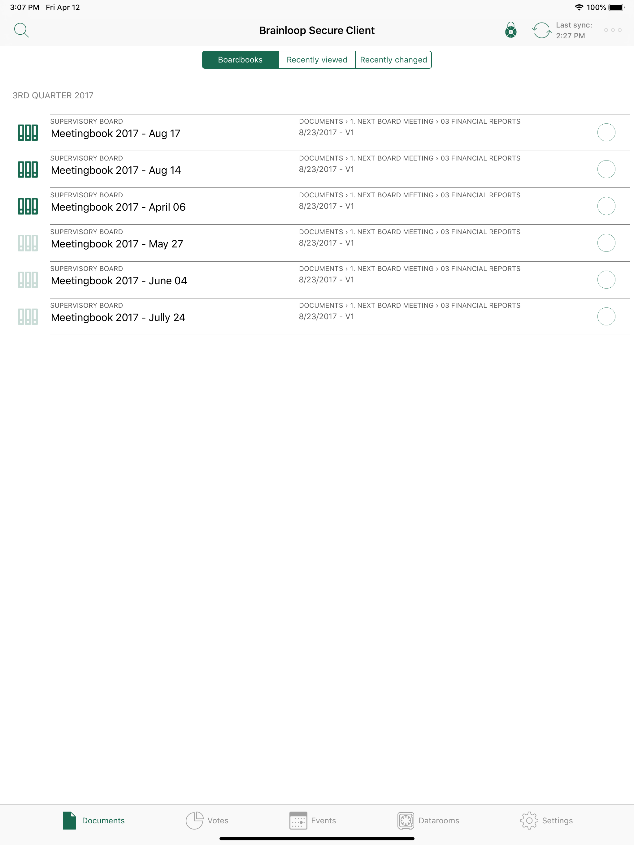 Brainloop Secure Client