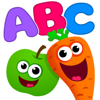 Learning ABC Kids Games 2 3 4 - Funny Food: Kids Learning Games