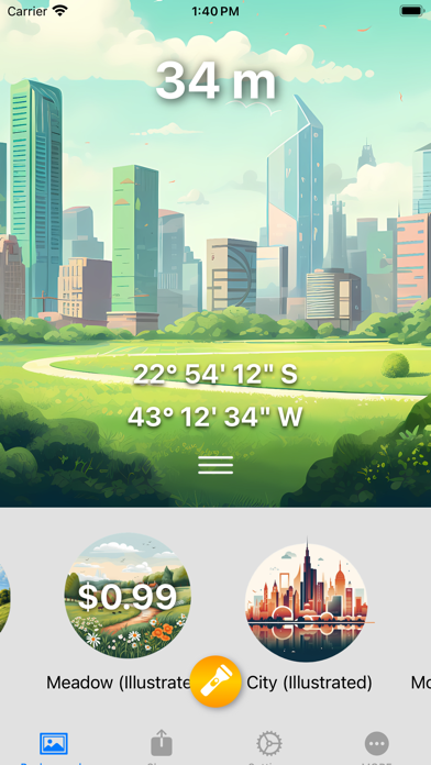 Travel Altimeter & Elevation Screenshot 2 - AppWisp.com Travel Altimeter & Elevation Screenshot 2 - AppWisp.com