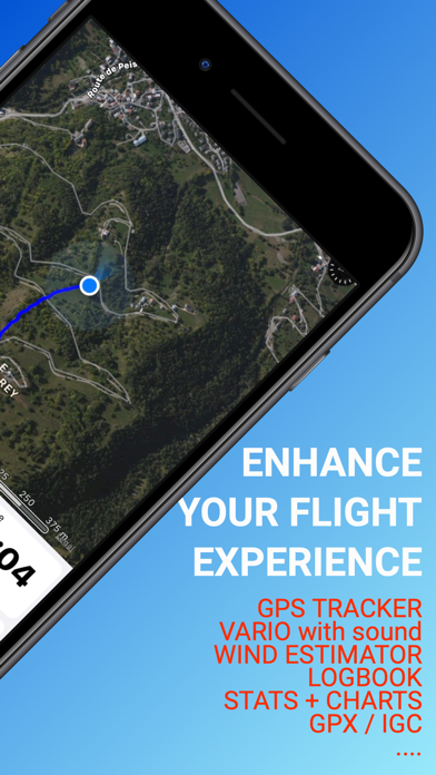 Paragliding Tracker: Wingman Screenshot 2 - AppWisp.com Paragliding Tracker: Wingman Screenshot 2 - AppWisp.com