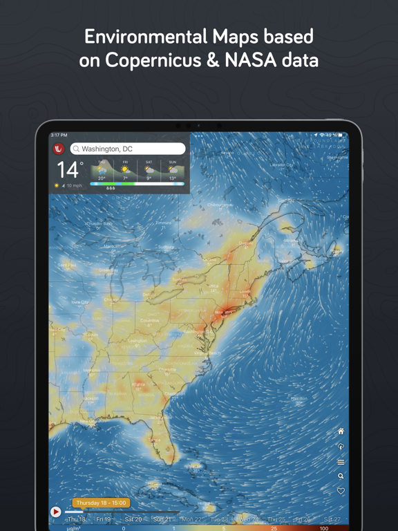 Windy.com - Weather & Radar iPad app afbeelding 8