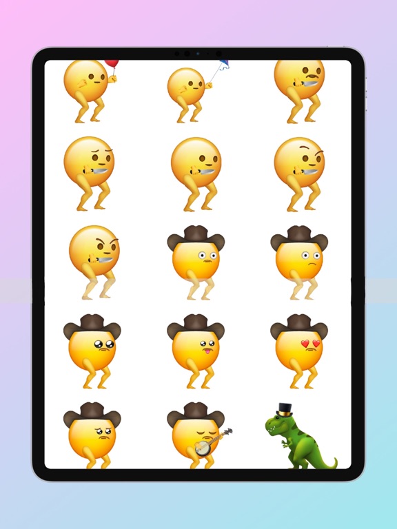 Todds iPad screenshot 2 - Stickers app