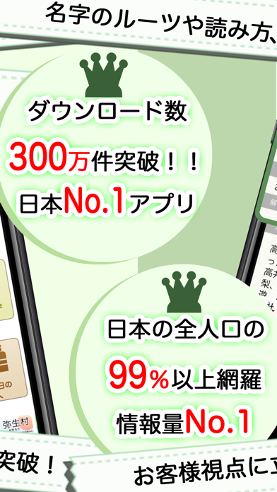 名字由来net 〜全国都道府県ランキングや家紋家系図のおすすめ画像2