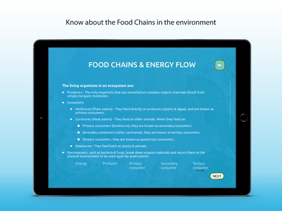 Screenshot #6 pour Organisms & their Environment