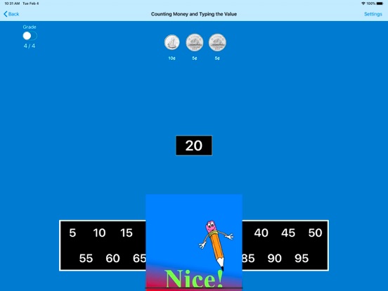 Counting Money CAD iPad screenshot