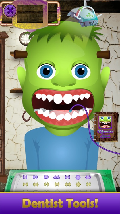 Monster Dentist Makeover Game screenshot-9
