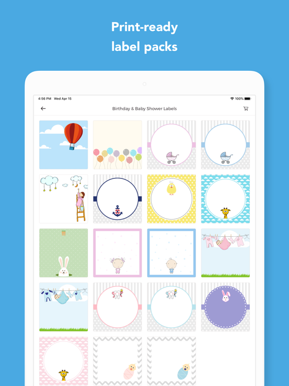 Labelr: Label & Sticker Maker iPad screenshot 4 - Graphics & Design app