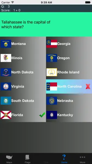 US State Maps and Flags screenshot 4