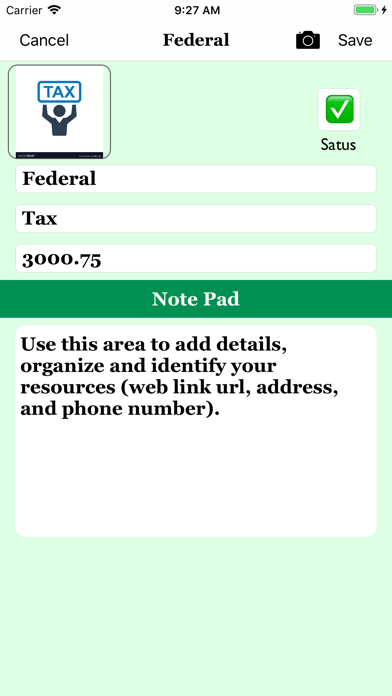 fund$ Screenshot