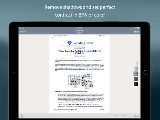 TurboScan™ Pro: PDF scanner iPad app afbeelding 2
