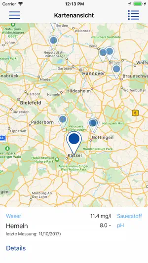 Gewässergüte Niedersachsen screenshot 2