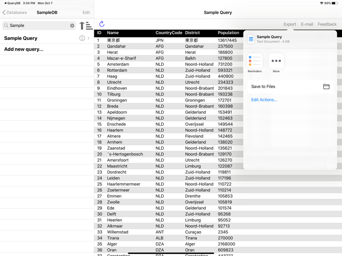 MySQL QueryDB SSH Client