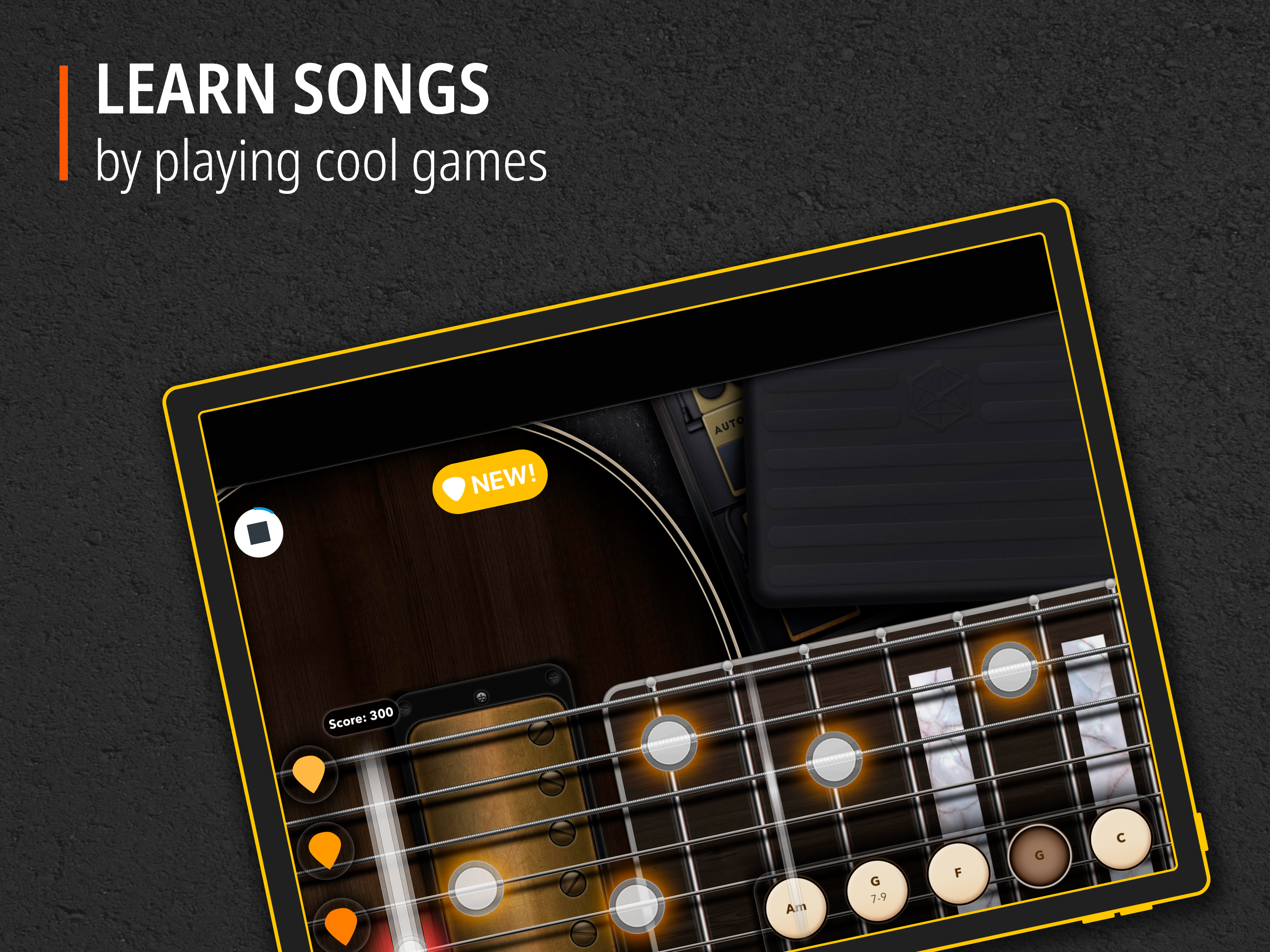 Guitar - Chords, Tabs & Games