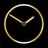 Gold Luxury Clock delete, cancel