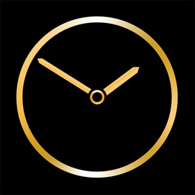 螢幕擷取畫面 (10) Gold Luxury Clock
