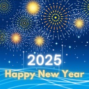 New Year Cards Greetings 2025