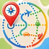 TravelLogger - GPS Travel Log - App Icon