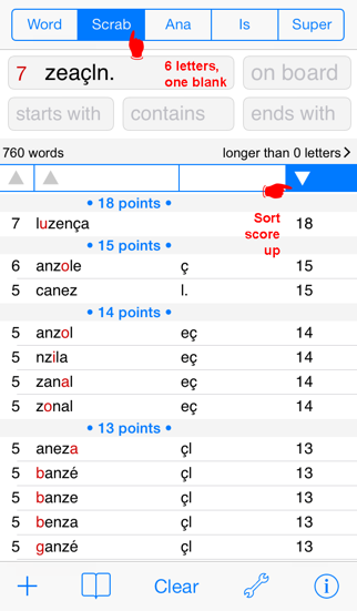 PT Words Finder Pro Screenshot