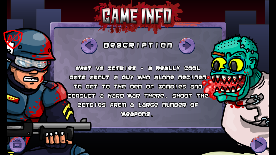#2. SWAT Vs Zombies: Real Battles (iOS) 由: Mohammad Masri