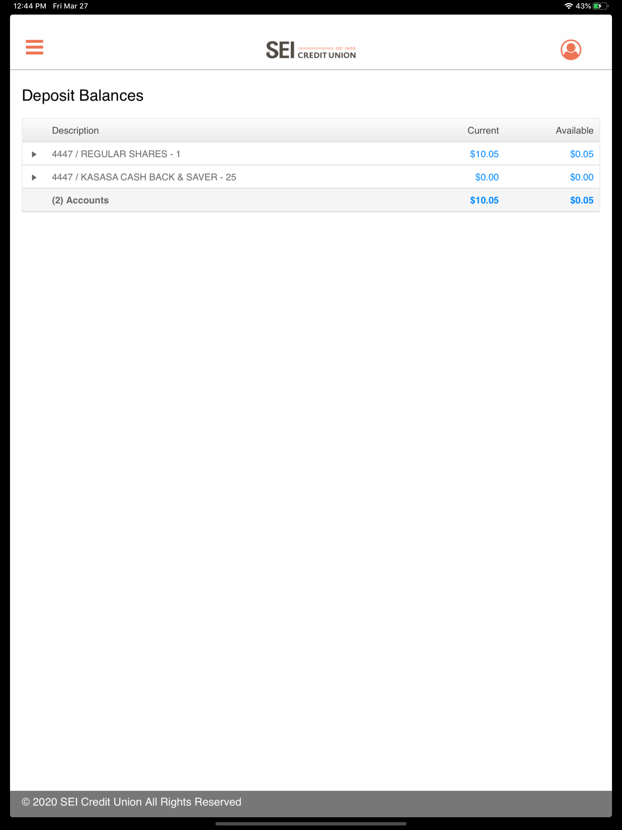 SEICU Mobile Banking