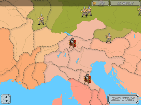 Defender of Rome iPad app afbeelding 4