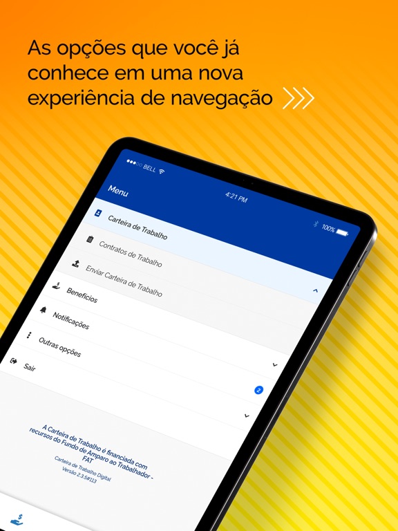 Screenshot #5 pour Carteira de Trabalho Digital