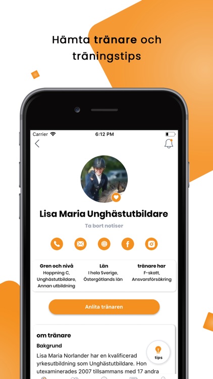Tränarportalen screenshot-6