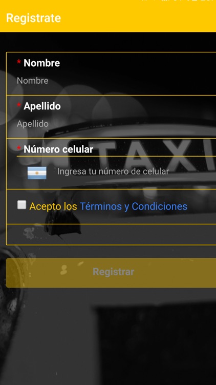 Teki. Pedido de Taxis y Viajes