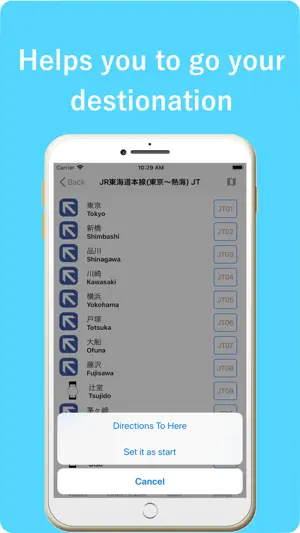 Directions helper for Japan screenshot 2