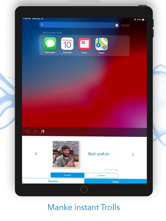 App screenshot