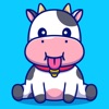 Moody Cows and Pinkish Cat icon