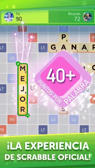 Captura de pantalla de Scrabble® GO: Fiesta De Letras en iPhone 2