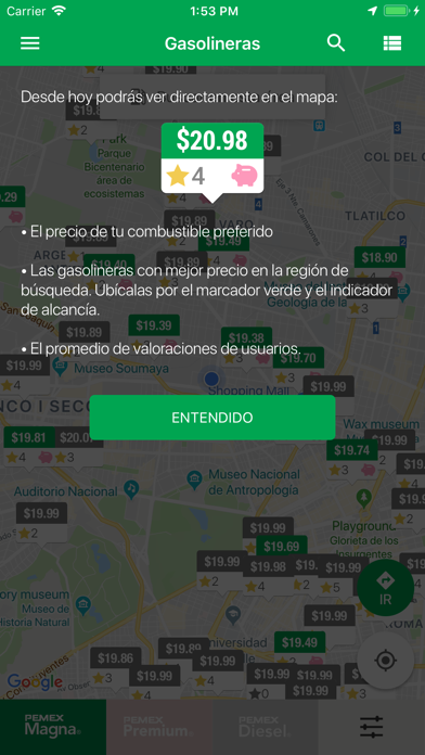 Guía Pemex Screenshot