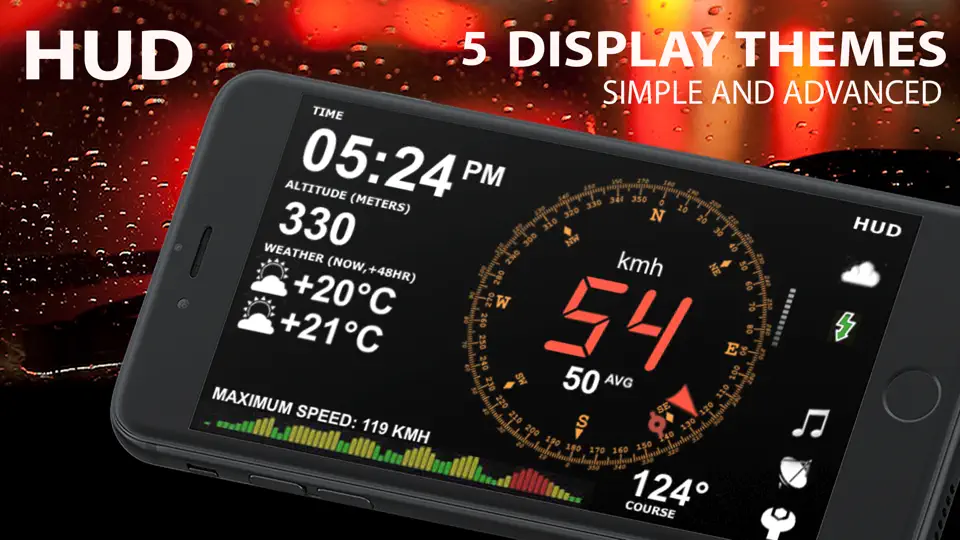 Скриншот ASmart HUD на iPhone 1