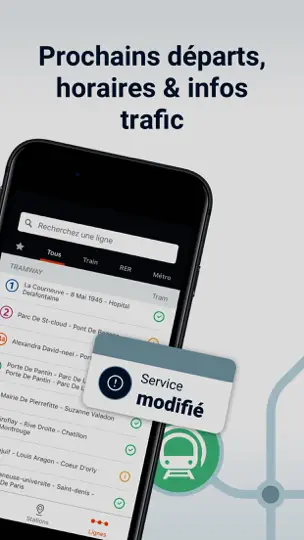 Capture d'écran de Moovit: Transports En Commun sur iPhone 6