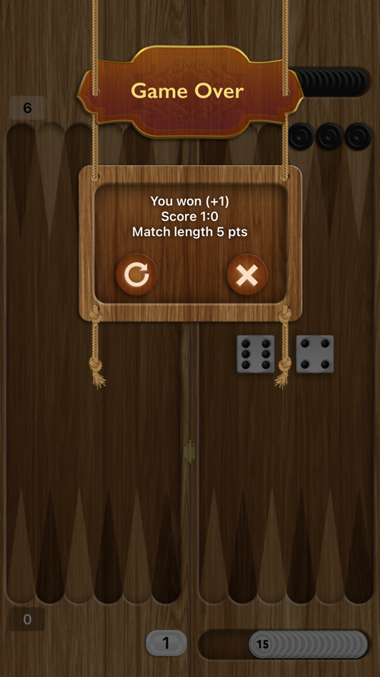 #8. Backgammon+ (iOS) 由: Adikus