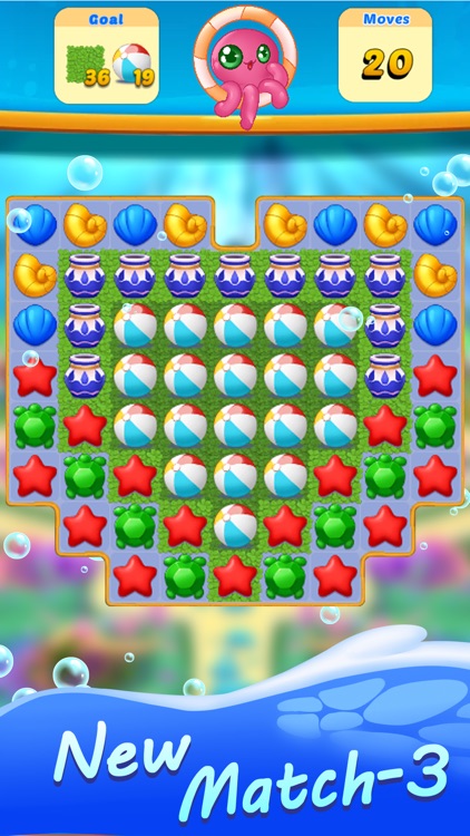 Ocean Puzzle Games-Match 3 screenshot-4